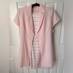 Beautiful vintage pink 2 piece dress set NWT - size 5/6